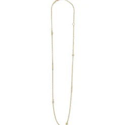 Gold Caviar Chain Necklace