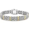 Gold Station Caviar Bracelet | 9mm