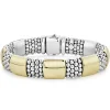 Gold Station Caviar Bracelet | 12mm