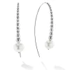 Graduated Bead Pearl Earrings