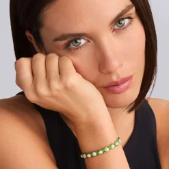 Green Macrame Bracelet