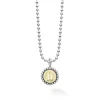 H Initial Charm Necklace