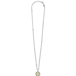 H Initial Diamond Charm Necklace