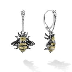 Honeybee Drop Earrings