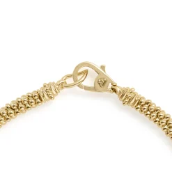 18K Gold Beaded Bracelet | 4mm
