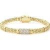18K Gold Diamond Bracelet | 6mm