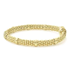 18K Gold Diamond Bracelet | 6mm