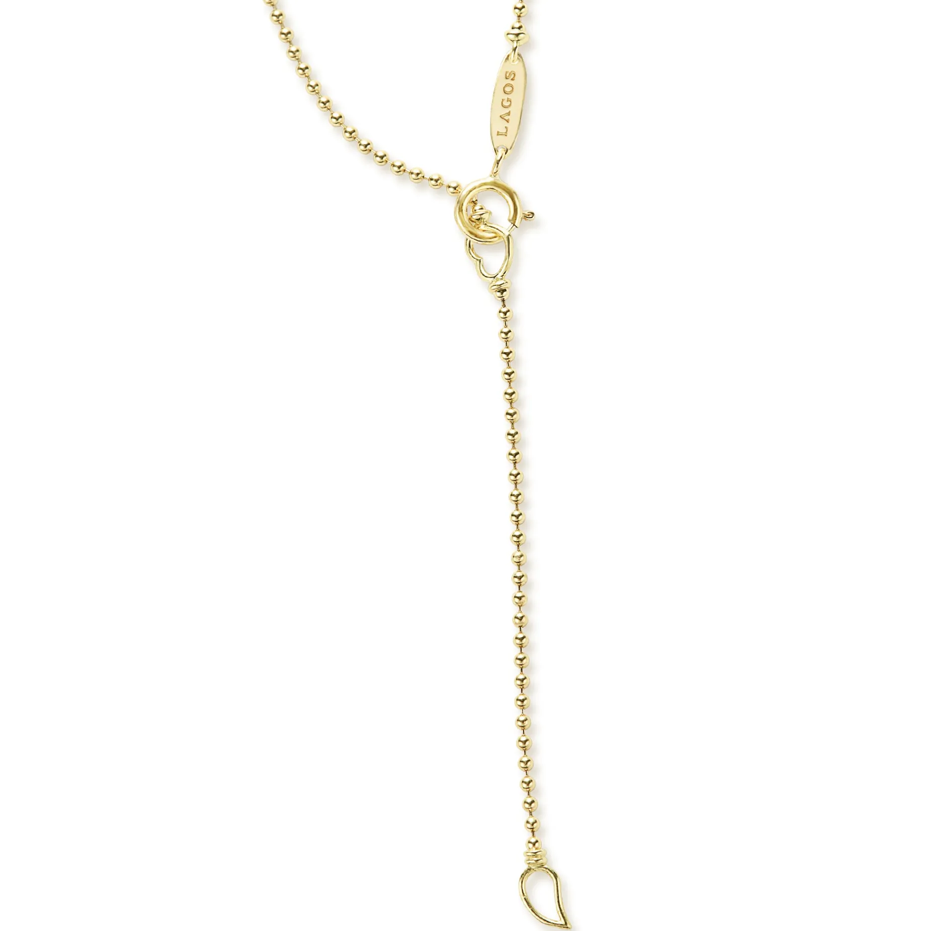 18K Gold Diamond Circle Pendant Necklace
