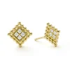 18K Gold Diamond Earrings