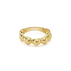 18K Gold Fluted Ring