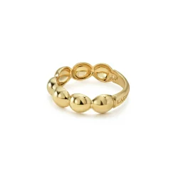 18K Gold Fluted Ring