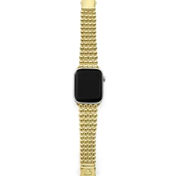 18K Gold Infinite Caviar Beaded Watch Bracelet - 42-49mm