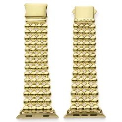 18K Gold Infinite Caviar Beaded Watch Bracelet - 42-49mm