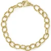 18K Gold Large Link Bracelet