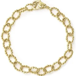 18K Gold Large Link Bracelet