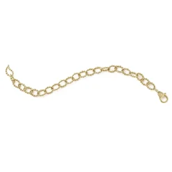 18K Gold Large Link Bracelet