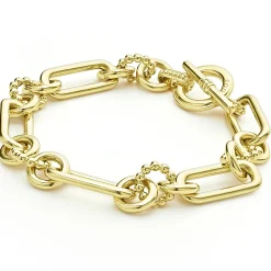 18K Gold Link Bracelet