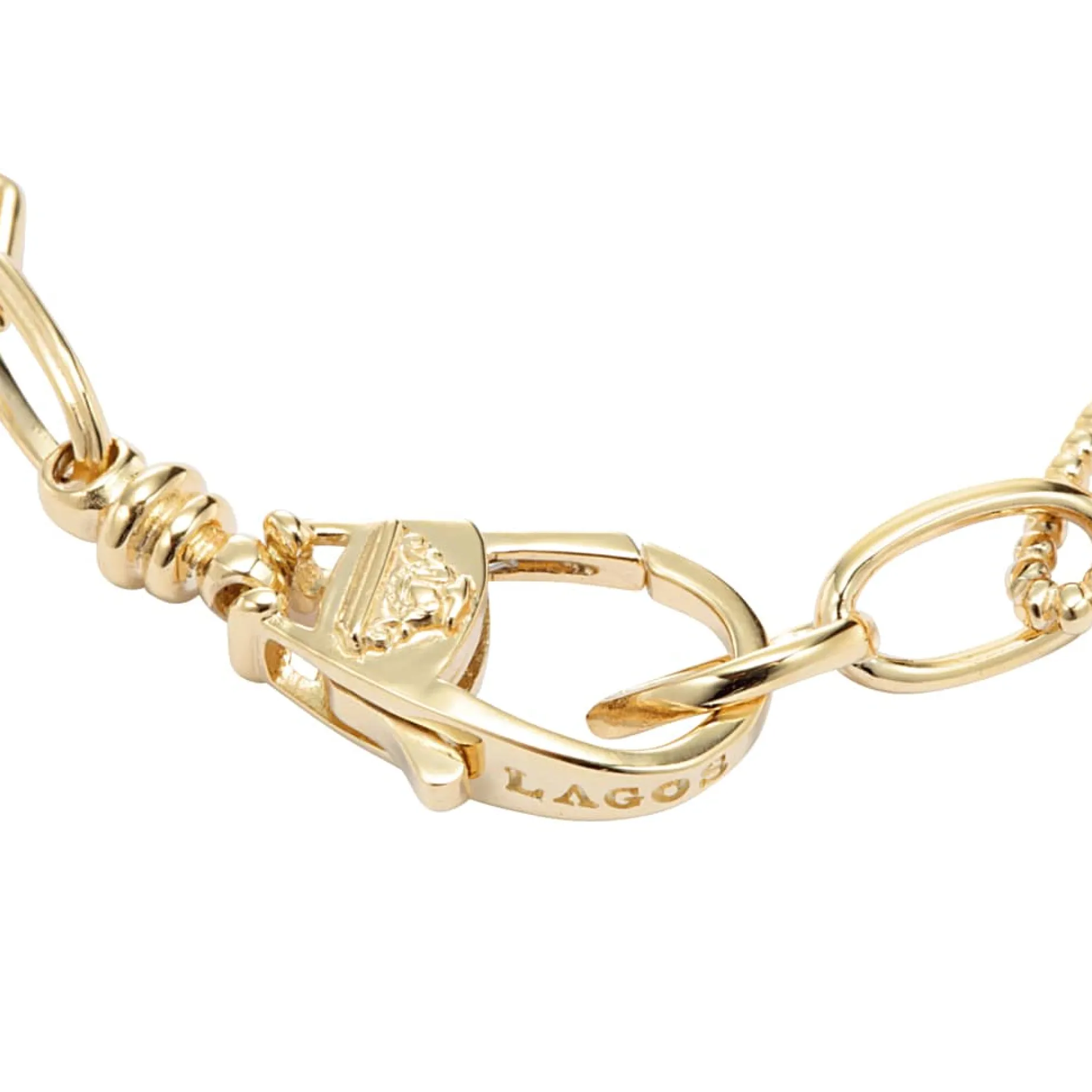 18K Gold Multi Link Bracelet