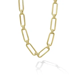 18K Gold Petite Link Necklace