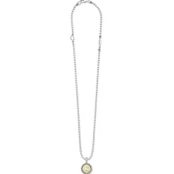 K Initial Charm Necklace