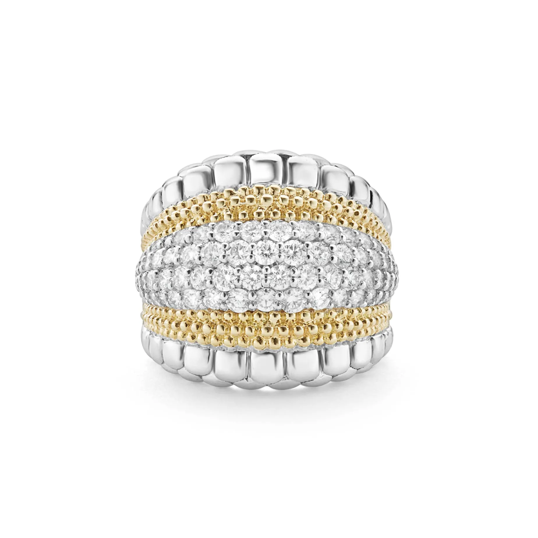 Large Diamond Statement Ring