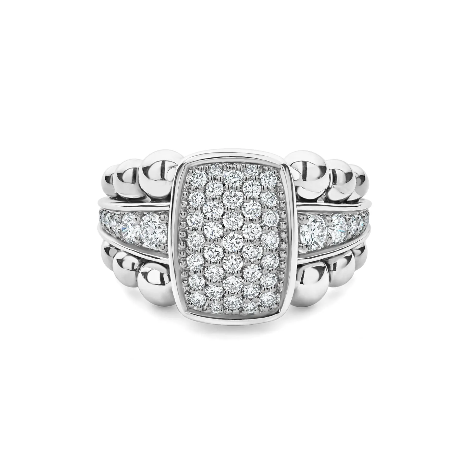 Large Diamond Statement Ring