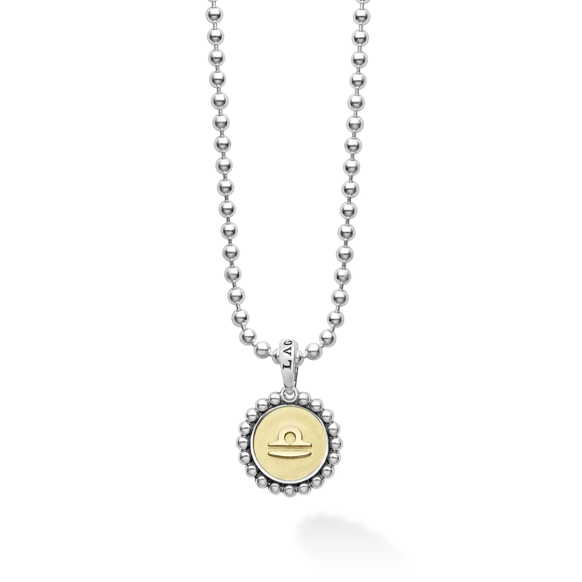 Libra Zodiac Charm Necklace