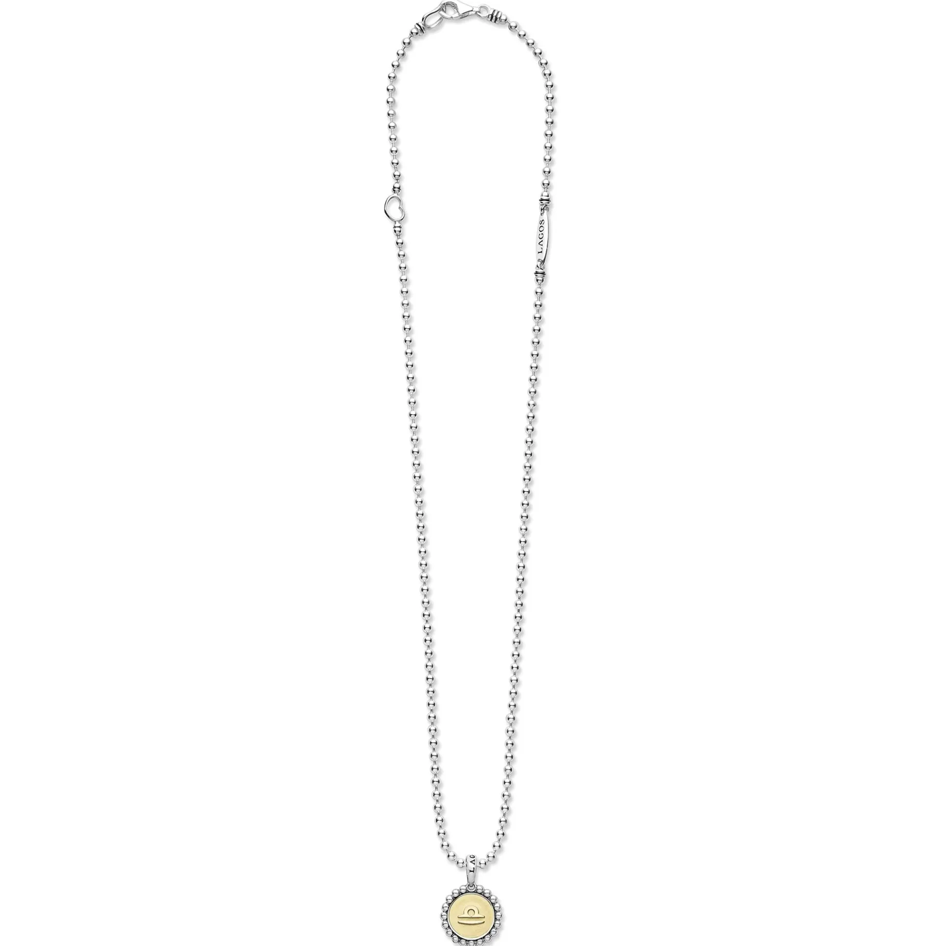 Libra Zodiac Charm Necklace