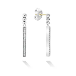 Linear Diamond Earrings