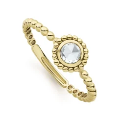 Medium Rose Cut Diamond Ring