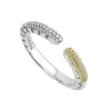 Open Diamond Stacking Ring