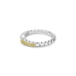 Open Diamond Stacking Ring