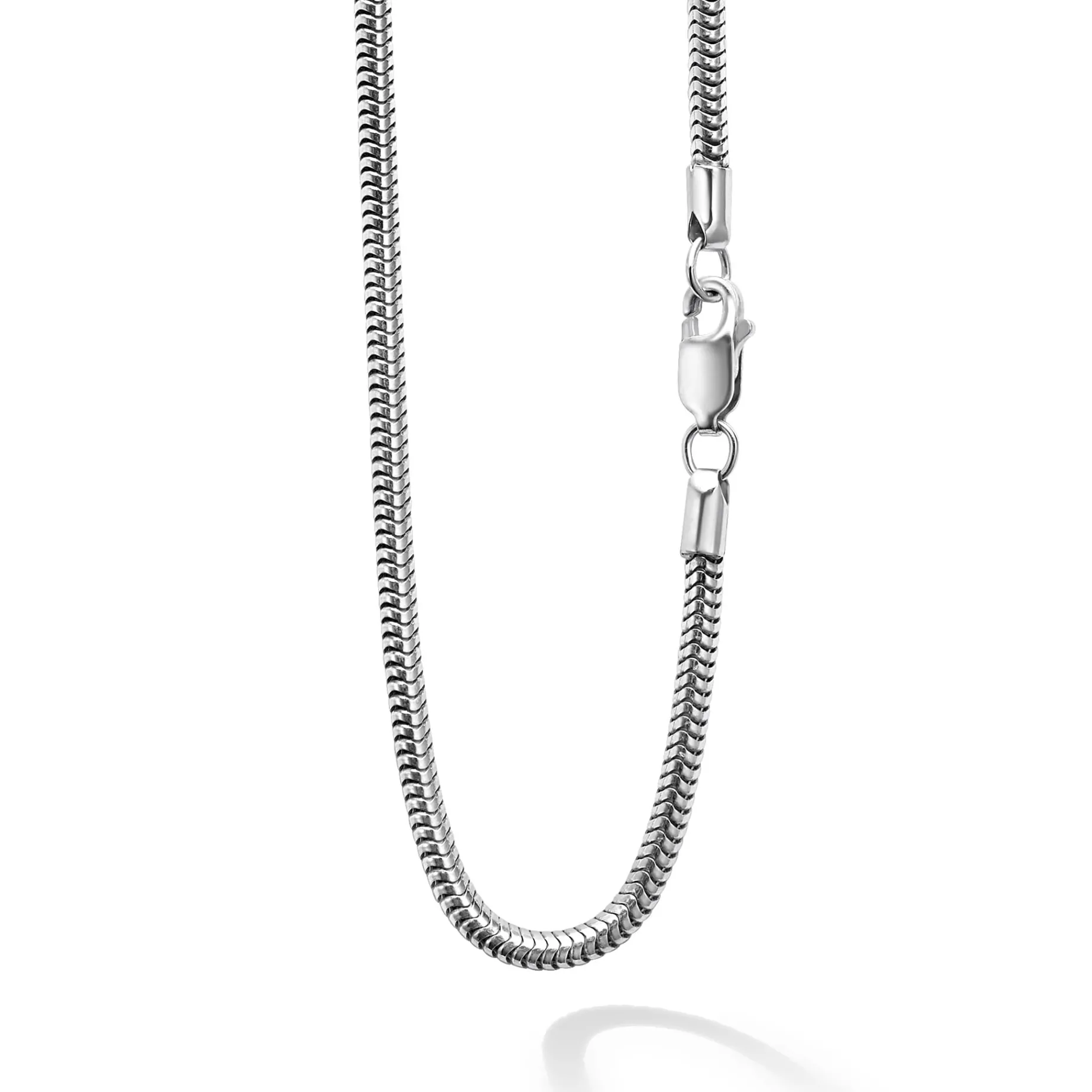 Orange Sapphire and Diamond Seahorse Pendant Necklace