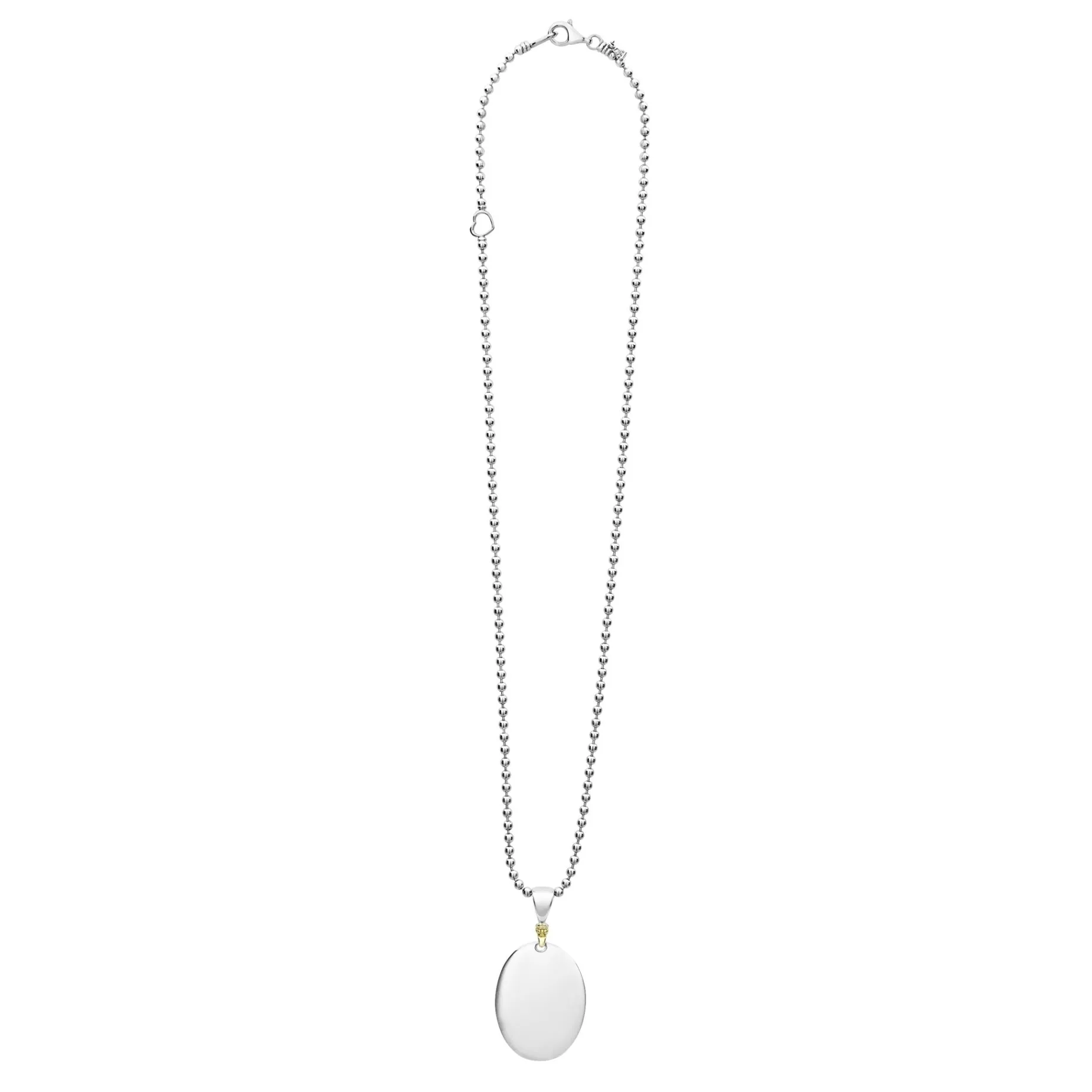 Oval Pendant Necklace
