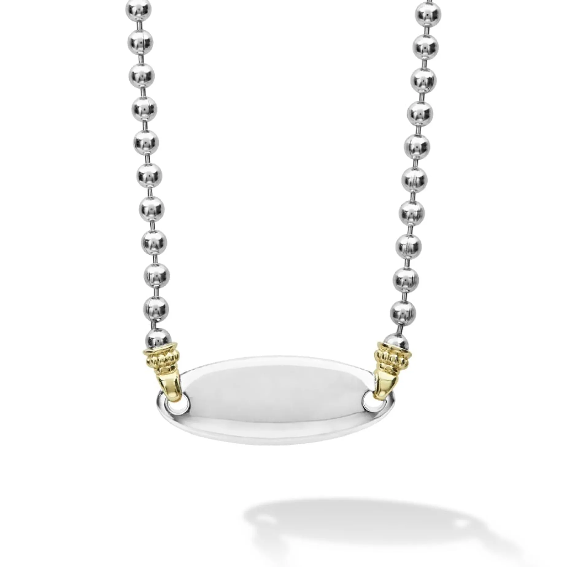 Oval Plate Necklace