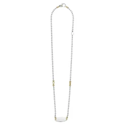 Oval Plate Necklace