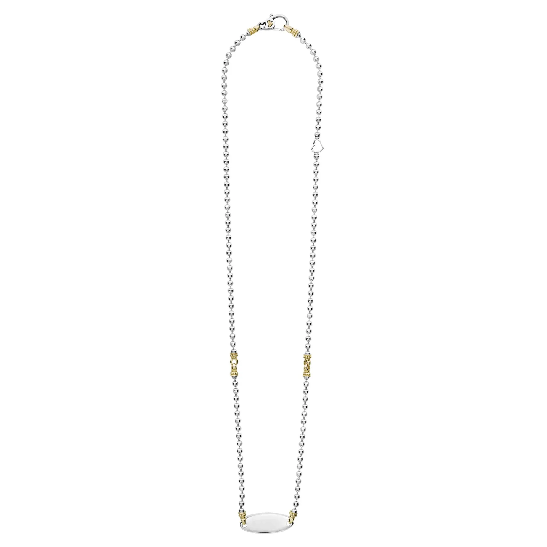 Oval Plate Necklace