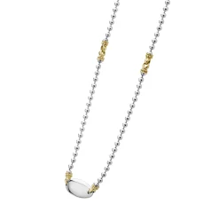 Oval Plate Necklace