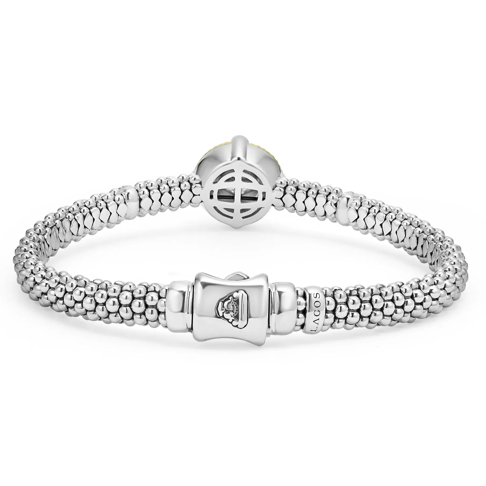 Pearl Diamond Caviar Bracelet | 6mm