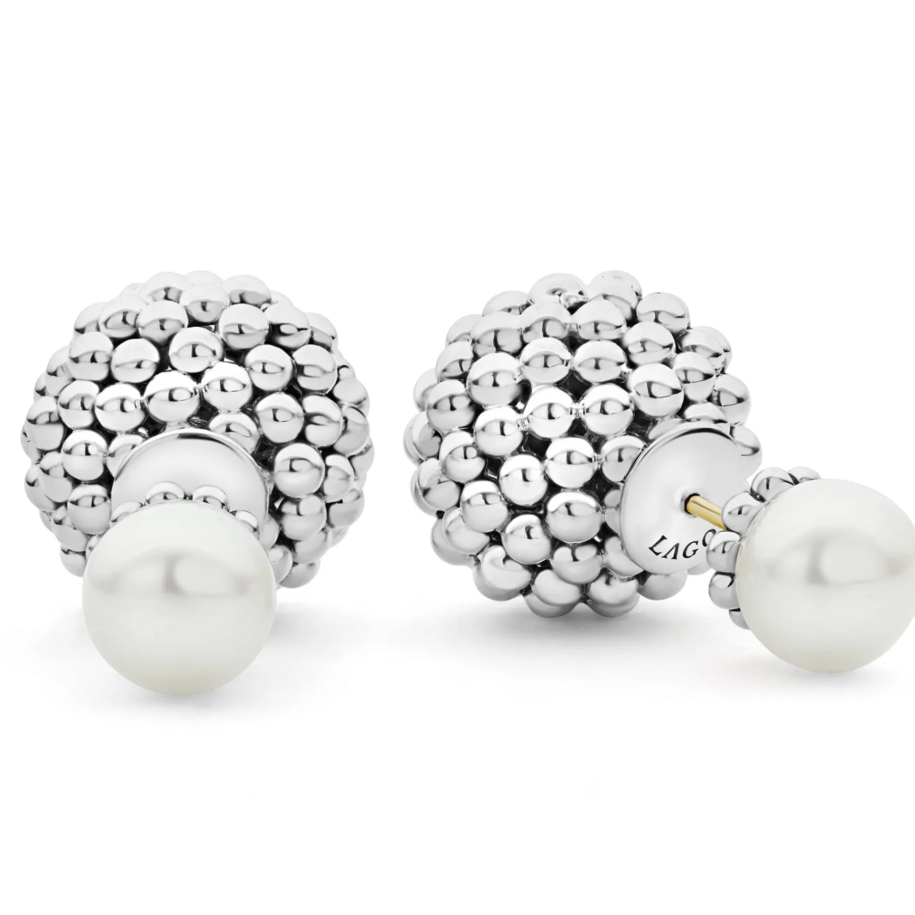 Pearl Front-Back Earrings