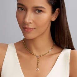 Peridot Beaded Necklace