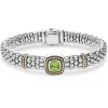 Peridot Caviar Bracelet | 9mm