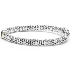 Peridot Caviar Bracelet | 6mm