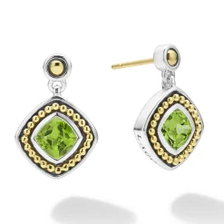 Peridot Drop Earrings