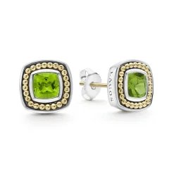 Peridot Stud Earrings