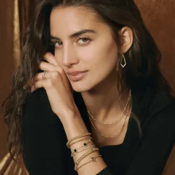Petite Superfine Diamond Drop Earrings