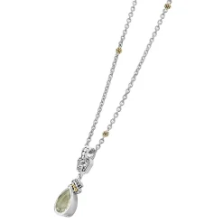 Prasiolite Pendant Necklace