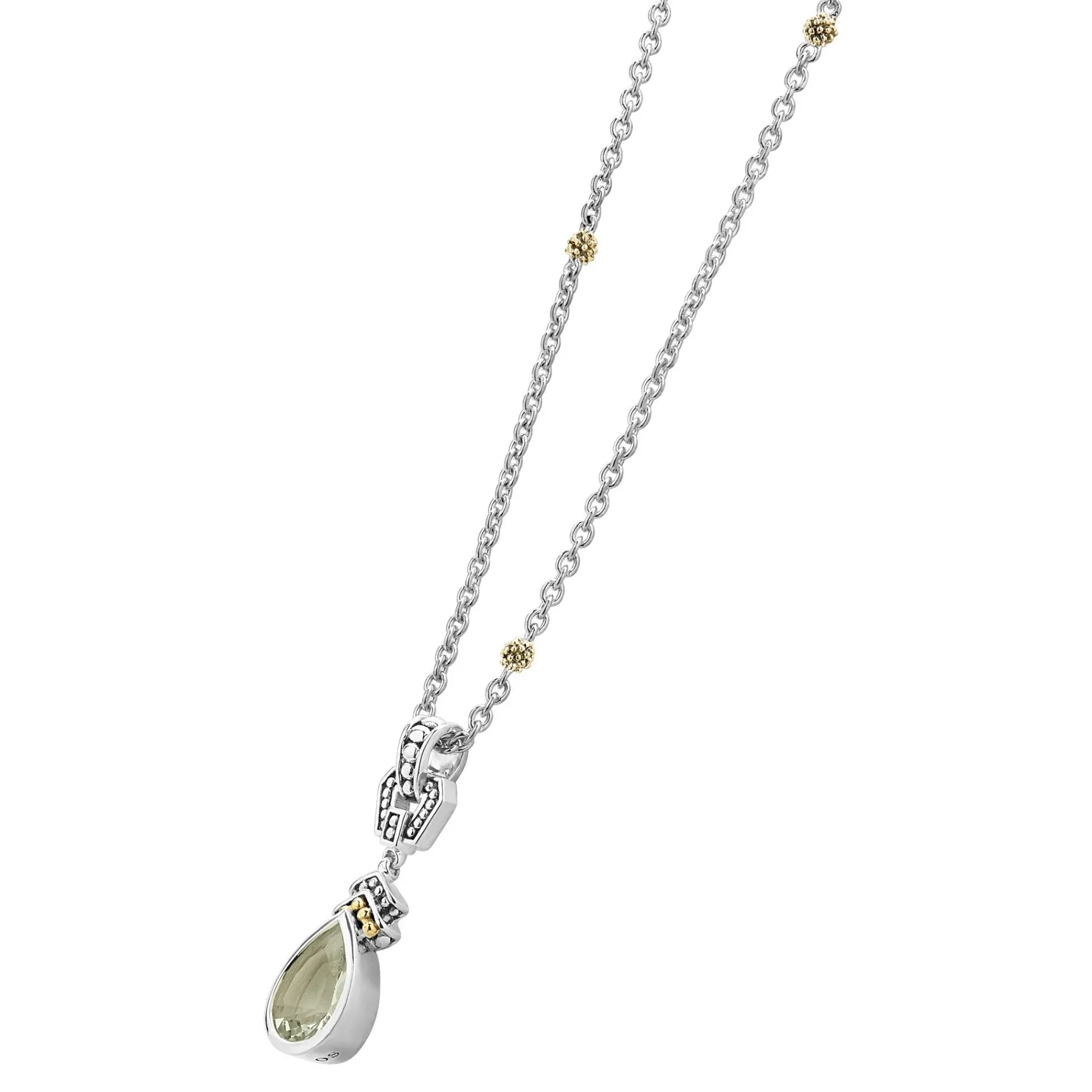 Prasiolite Pendant Necklace