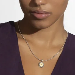 R Initial Charm Necklace