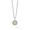R Initial Diamond Charm Necklace